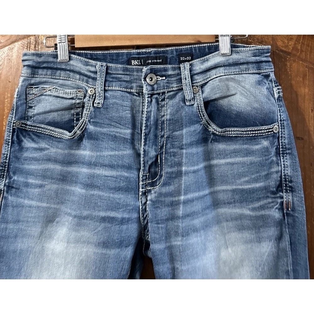 Mens Buckle BKE Jake Jeans Straight Leg Stretch Sz 32 32x32